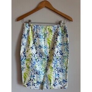 Ann Taylor Watercolor Pencil Skirt Size 2P